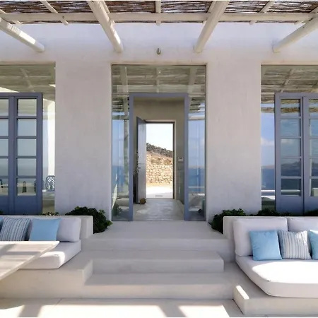 וילה Luxurious Mykonos 7 Bedrooms Melianthe Private Infinity Pool And Astounding Sunset Sea Views Agios Ioannis Mykonos Town