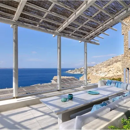 Villa Luxurious Mykonos 7 Bedrooms Melianthe Private Infinity Pool And Astounding Sunset Sea Views Agios Ioannis